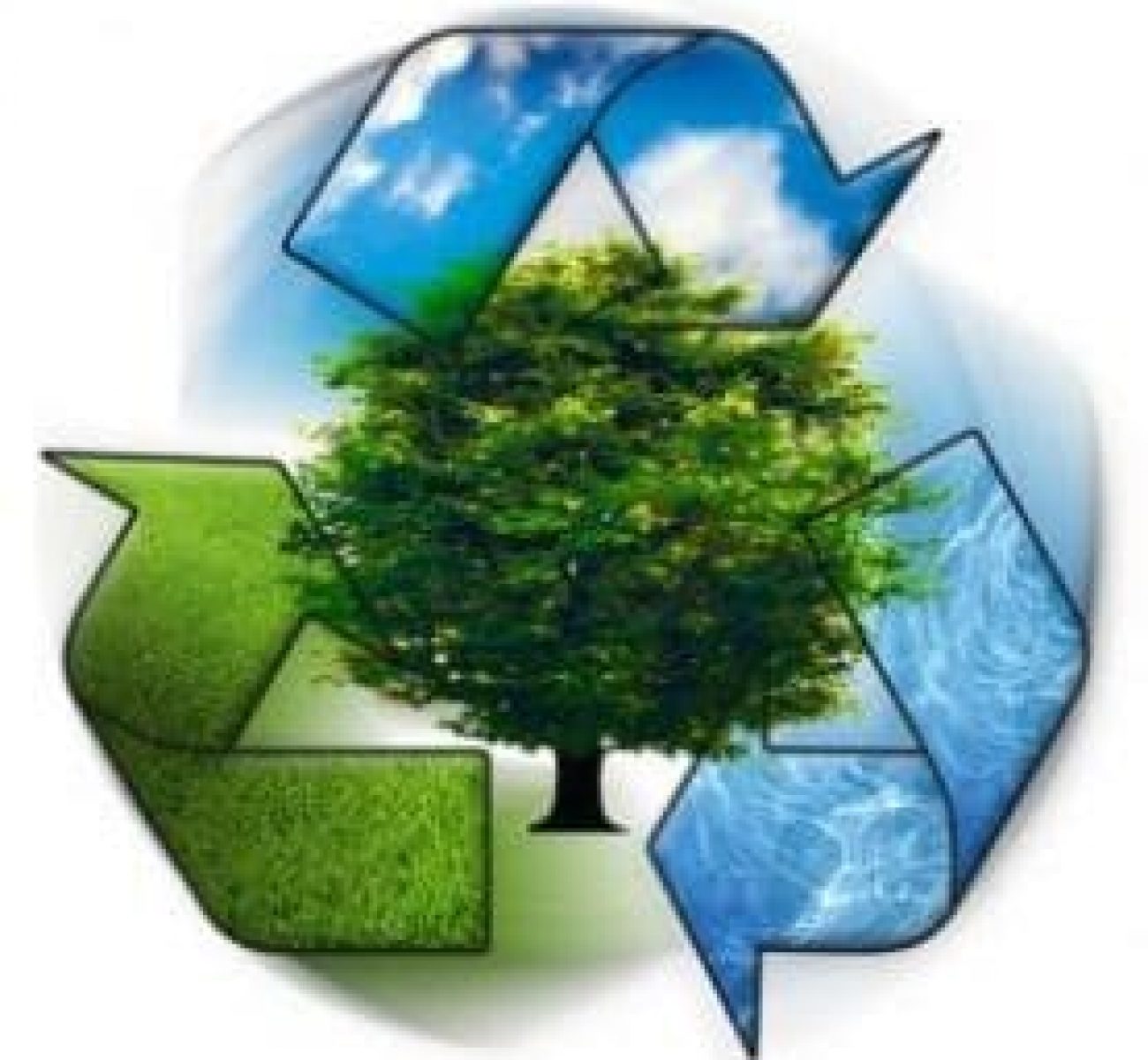 Clean Environment - Conceptual Recycling Symbol